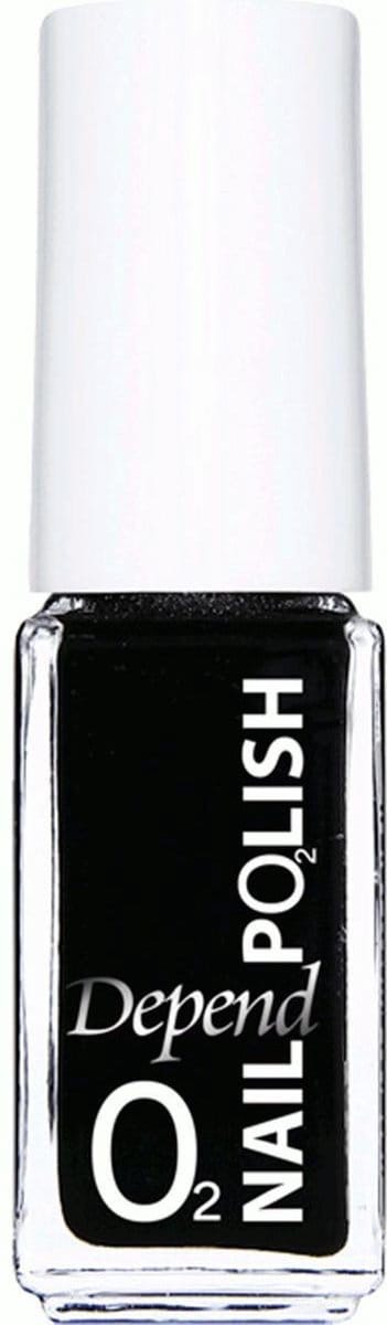 Depend Cosmetic | Nagellak| Nailpolish | O2 |zwart| 039 | 5 ML