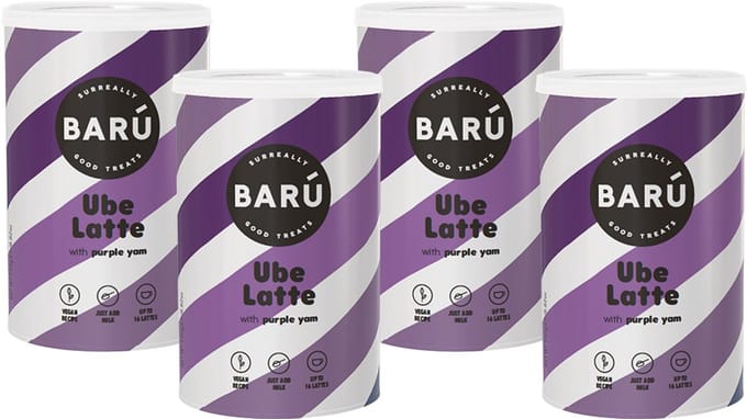 BARÚ Ube Latte - Instant Theepoeder - 4 x 250g - 64 porties