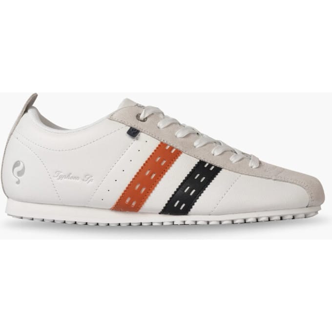 Heren Sneaker Typhoon SP - Wit/Donkerblauw/Oranje