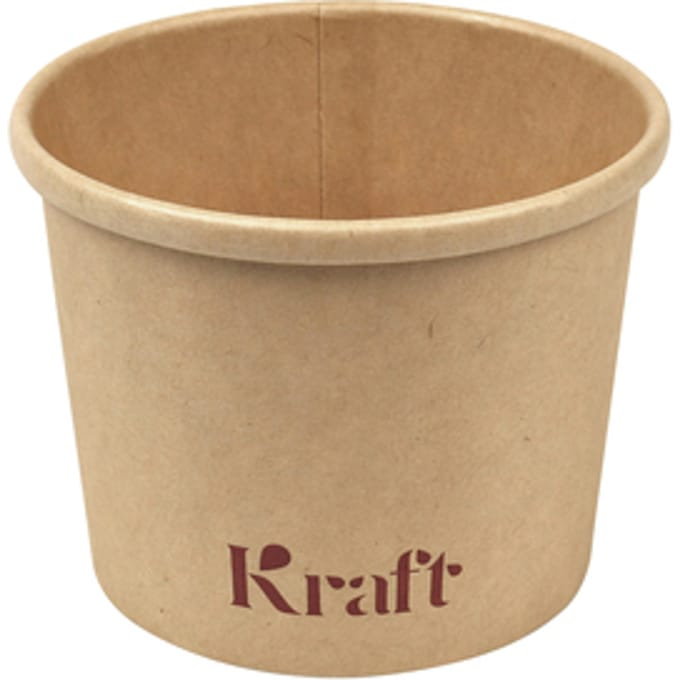 Soepbeker IEZZY 350 ml Ø 98 mm 25stuks kraft