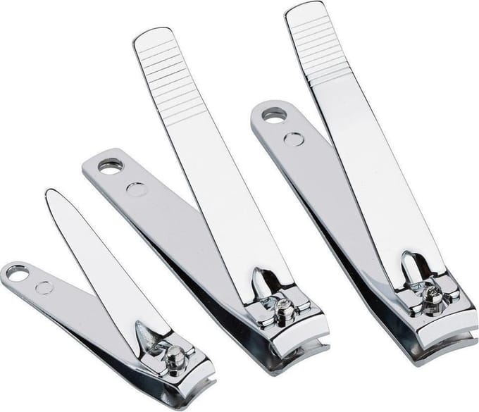 Nagelknipper RVS - 3 stuks