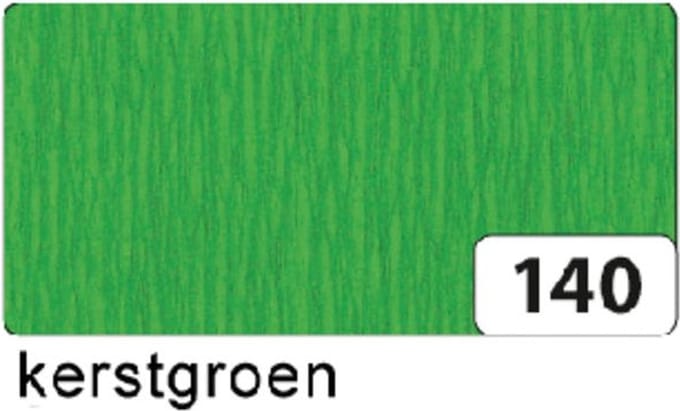 Crêpepapier Folia 250x50cm nr140 kerstgroen | 10 stuks