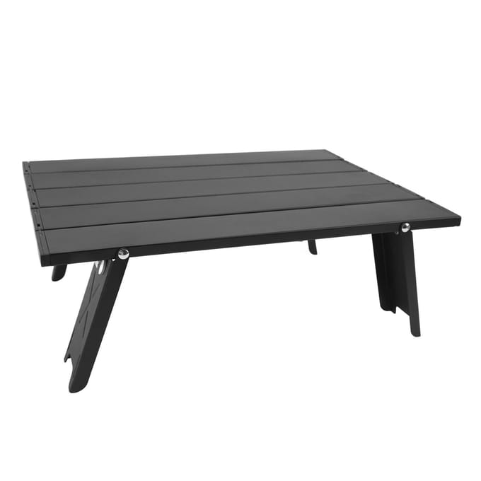 Draagbare Strandtafel Aluminium Ultralicht Opvouwbare Campingtafel Compact Mini Strand Picknick Opvouwbaar gray