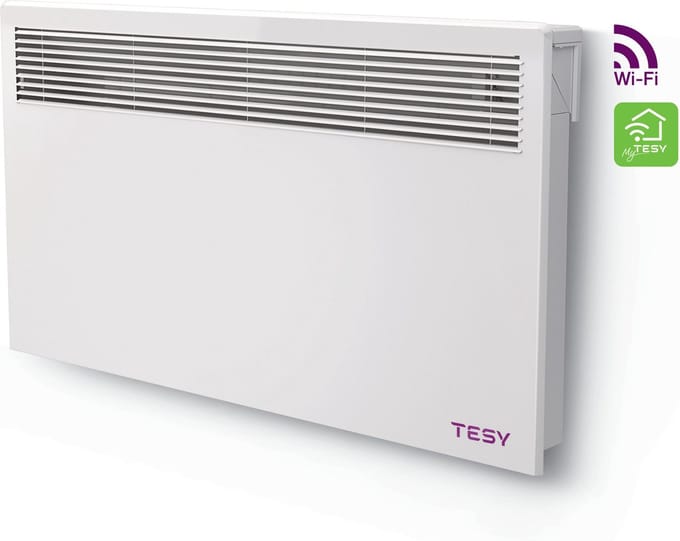 Elektrische LivEco Cloud verwarming 2000 Watt, Tesy WiFi convector CN051