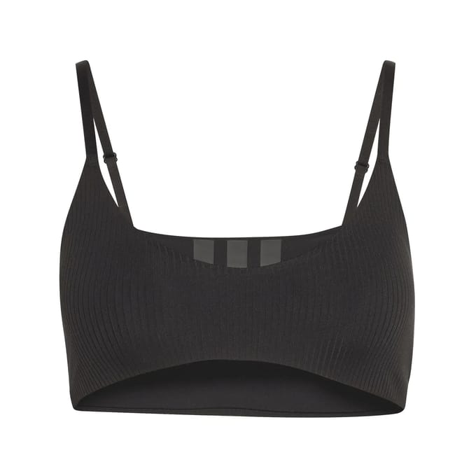 Adidas Performance All Me Light Support Rib Beha - Dames - Zwart