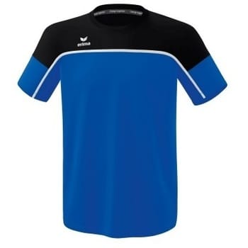 Erima Change T-Shirt Heren - Wit / Zwart / New Royal | Maat: M