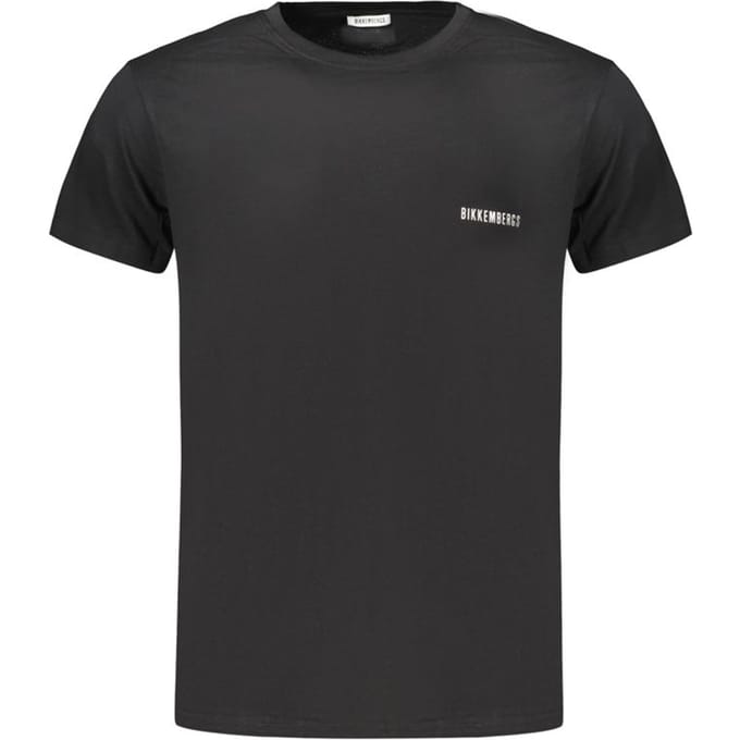 Bikkembergs Zwarte Katoenen Heren T-Shirt