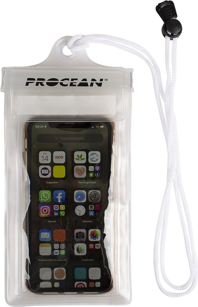 Waterproof telefoon tasje | Procean | Transparant