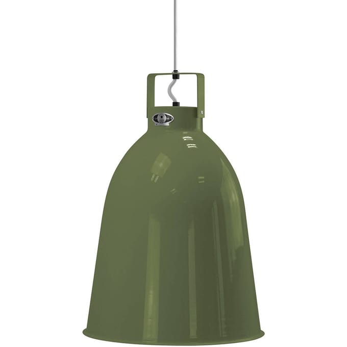 Jieldé Clément C360 hanglamp olijf glans Ø36cm