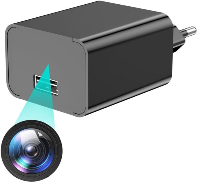 Verborgen Camera - Spy Camera - Spionage - Zwart
