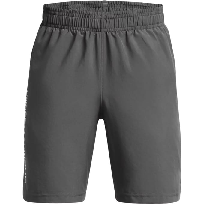 Under Armour Tech Korte Broeken Kinder - Grijs - Maat 160 - 170 CM - Poly Woven