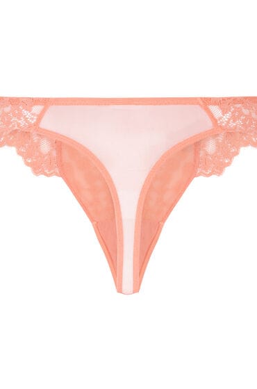 Hunkemöller Dames Lingerie String Daisy - Roze - maat S