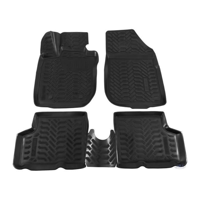 Vloermatten - 3D EXCLUSIEF - Duster - Rubber - 4 stuks - Compatibel 2010-2014