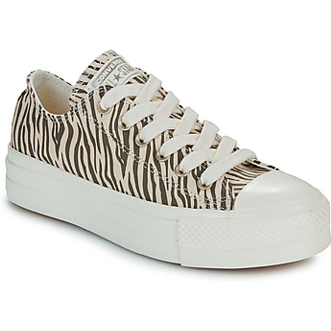 Converse Chuck Taylor All Star Low Sneakers - Dames - Grijs