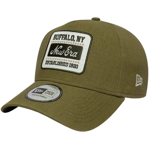 Pet New-Era Patch Line Cream 9FORTY E-Frame Adjustable Cap