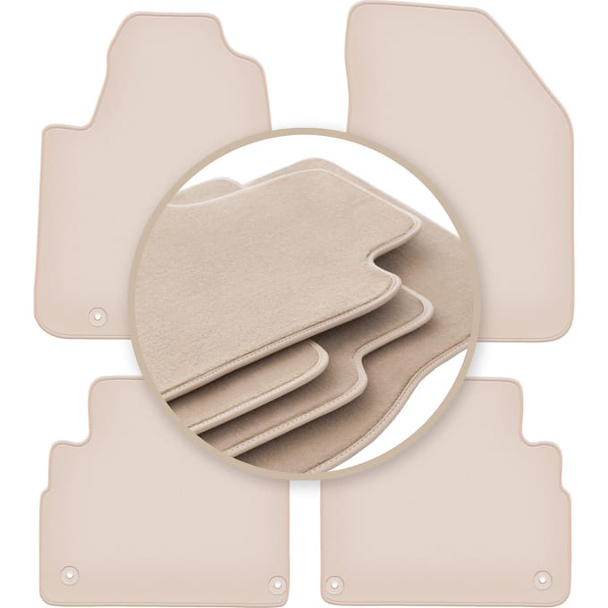 PREMIUM beige vloermatten voor: Lexus RX II SUV 2003-2008