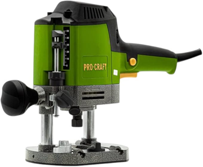 Procraft POB1200H bovenfrees 1200 Watt 6,0 / 8,0 mm tot 30.000 tpm