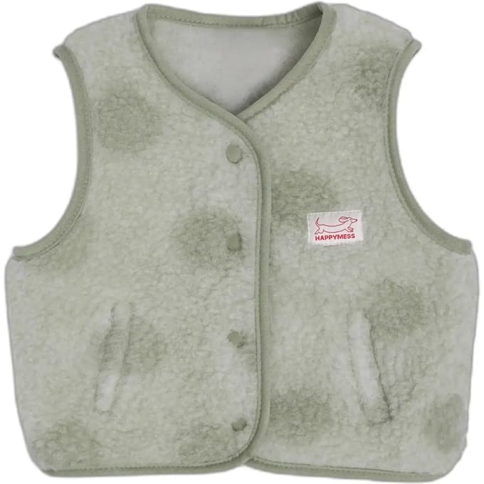 Merino vest kind Happymess