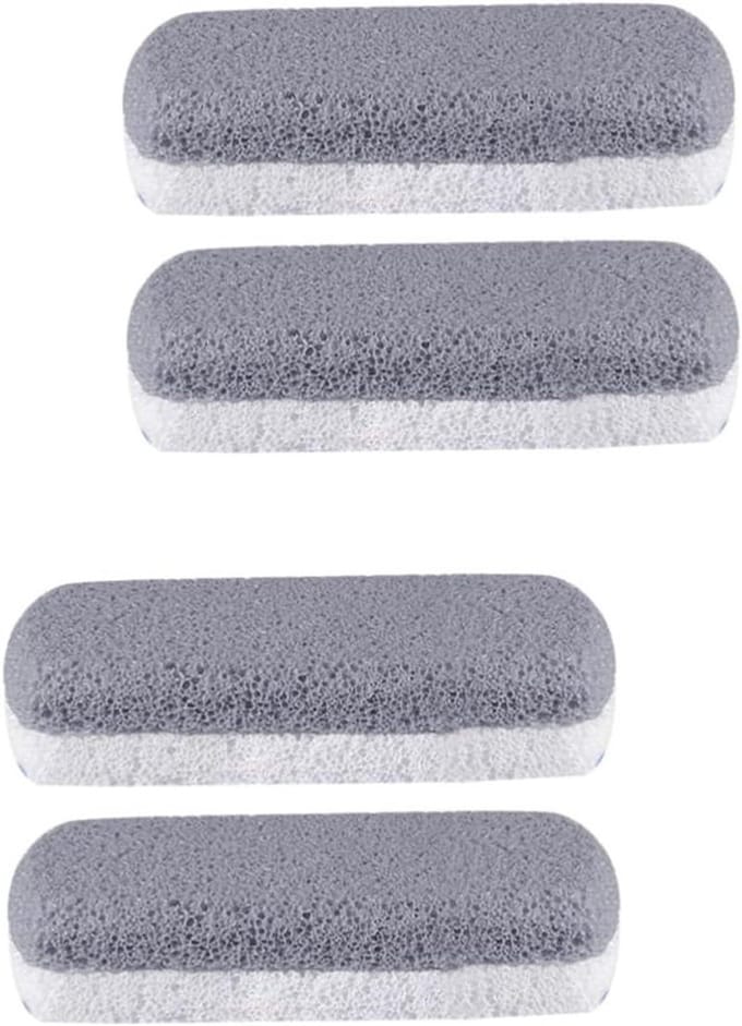 Voetvijlen Set - Eelt Verwijderaar - Voeten Verzorgen - Ergonomisch Ontwerp - 4 Stuks - Grijs