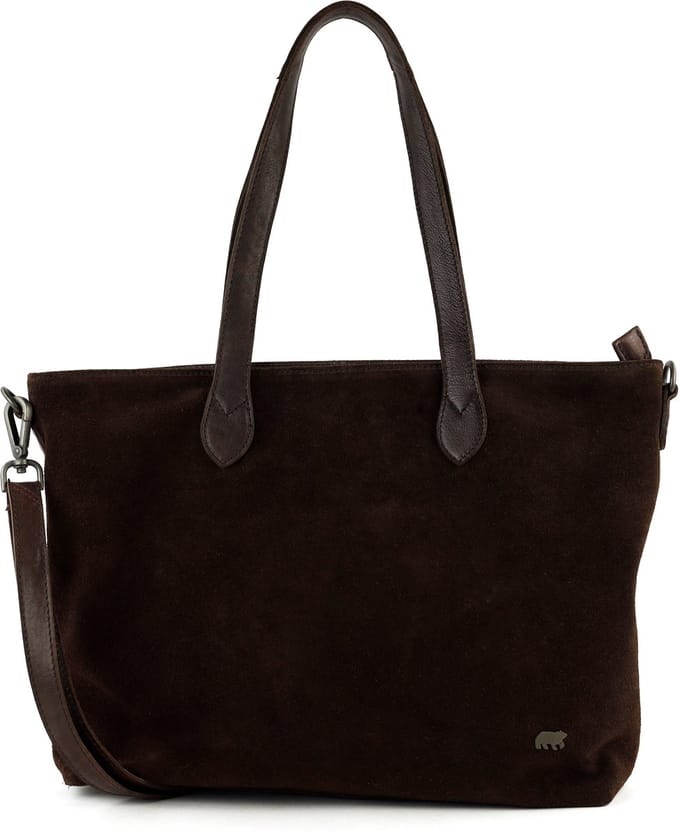 Bear Design Annelies Suede Leren Shopper - Bruin