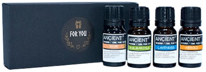 Bloemengeuren Etherische Olie Set - 40 ml - Puur Natuur - Cadeau