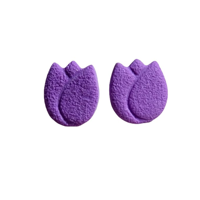 2 Love it Tulp P/L - Oorknopjes - 1.3 x 1.3 cm - Stainless steel