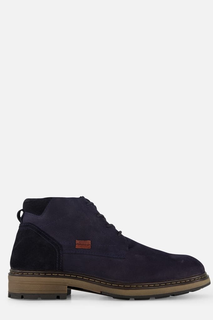 Outfielder Outfielder Veterboots blauw Leer