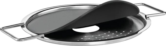 Eva Trio - Afgietdeksel Ø 16 cm - Roestvast Staal - Zilver -