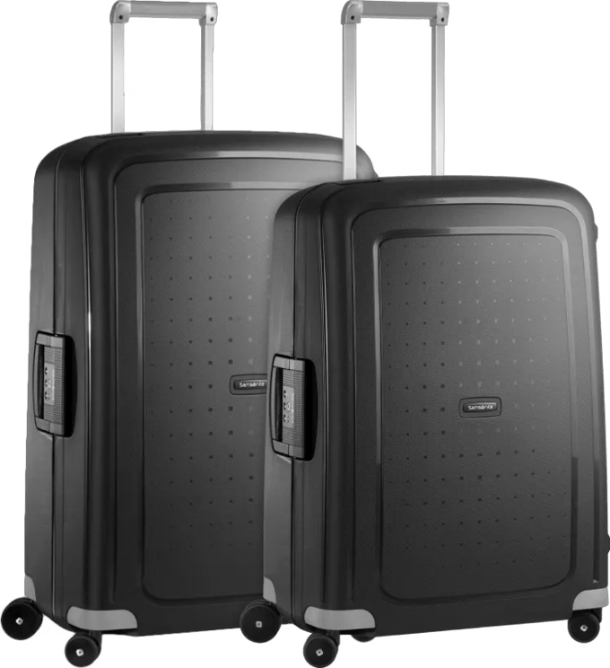 Samsonite S'Cure Spinner 69+75cm Black