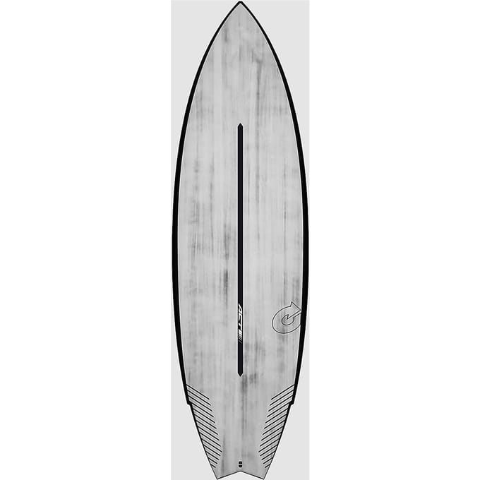 Torq Act Prepreg Go-Kart Blackrail 5'10 Surfboard patroon
