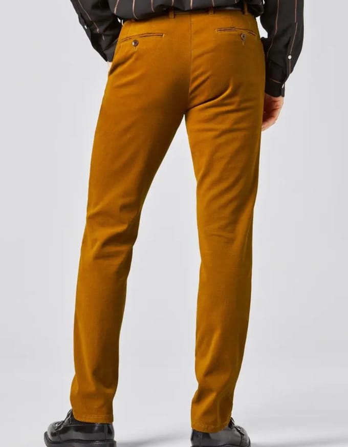 Meyer - Broek Cognac Meyer Bonn Pantalons Cognac 2-8572