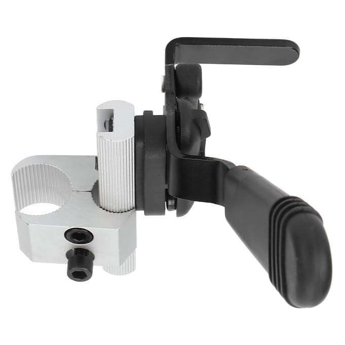 Rolstoelrem Professioneel Draagbaar Aluminiumlegering Rolstoel Handrem Vervanging black