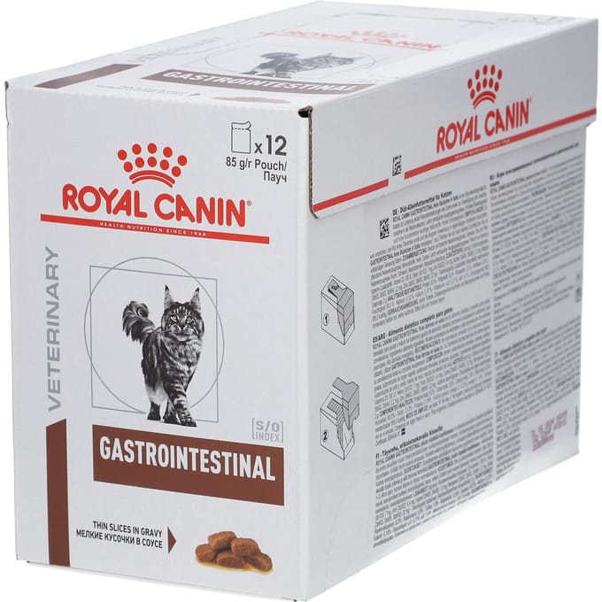 Royal Canin Veterinary Diet Gastro Intestinal Wet - 12x85 g - Kattenvoer