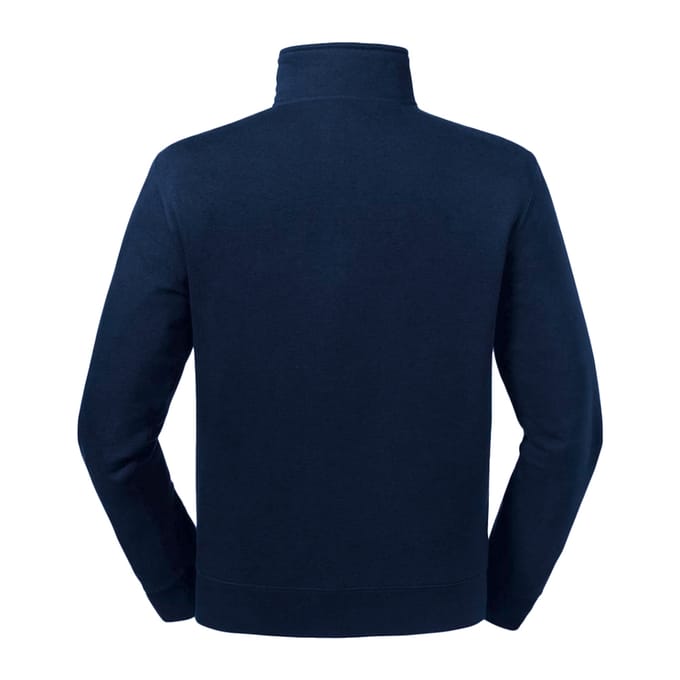 Russell Heren Authentieke Kwartier Ritssweatshirt (Franse marine)