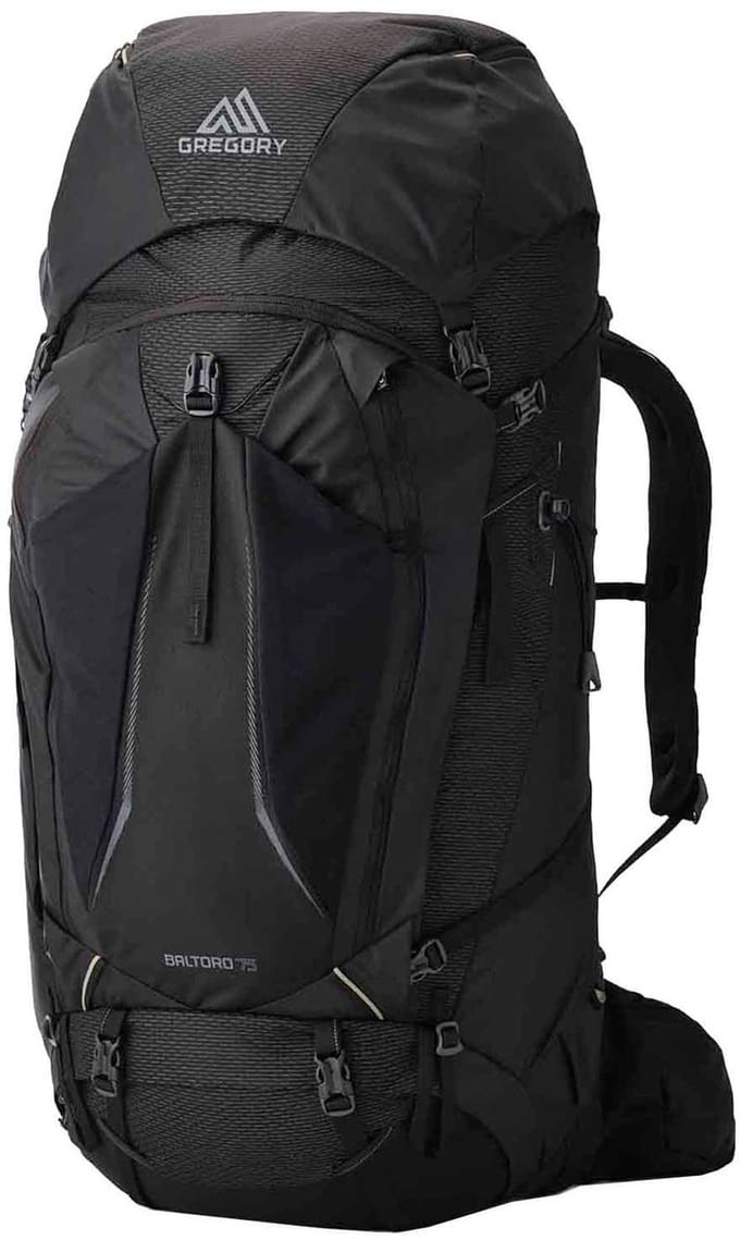 GREGORY trekkingrugzak rugzak Baltoro 75 Backpack Shadow Pine Black zwart