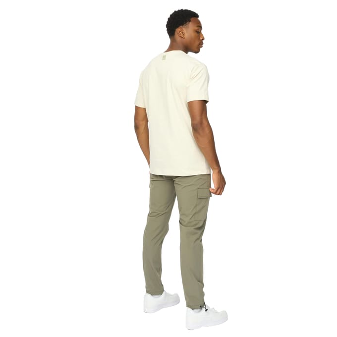 Duck and Cover Heren Kematone T-shirt (Off White)