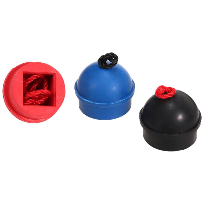 3PCS Keu Krijthouder Rubber Biljart Krijthouder Poolkeu Krijthoes veelkleurig