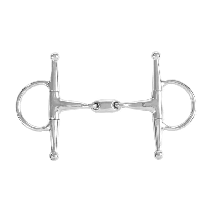 Enkel dubbel paard bit Horze