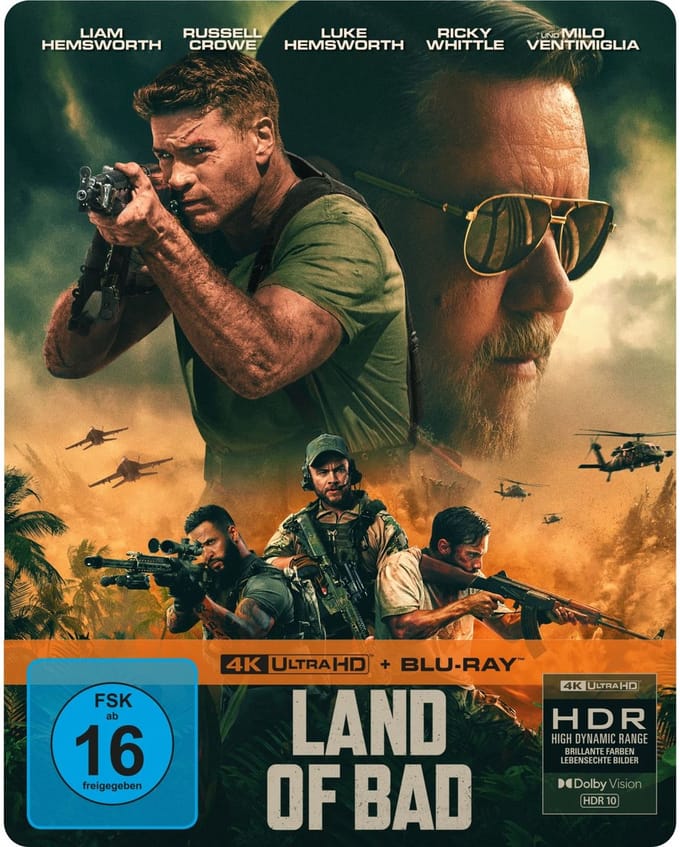 Alive AG Land of Bad Blu-ray 4K Ultra HD Duits, Engels