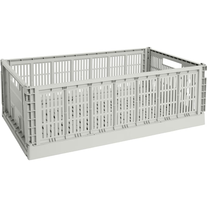 HAY Kleur Krat Mand X-Large - HAYCrateGrey
