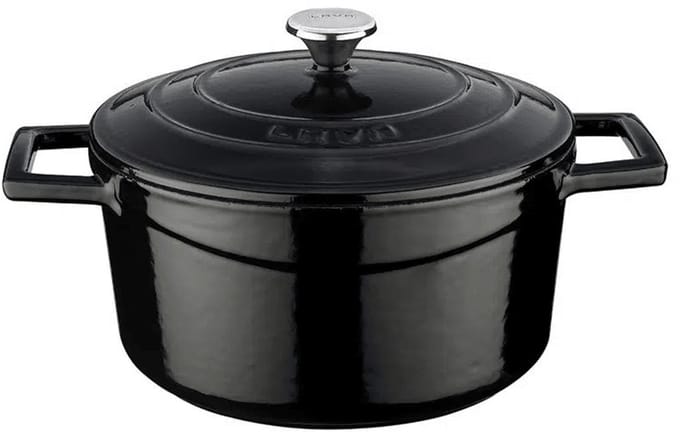 Lava Braadpan - 20 cm - 2.82 liter - Gietijzer - Zwart