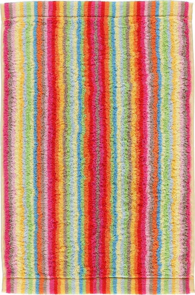 CAWÖ Lifestyle Streifen Gastendoekje - Multi - 30x50