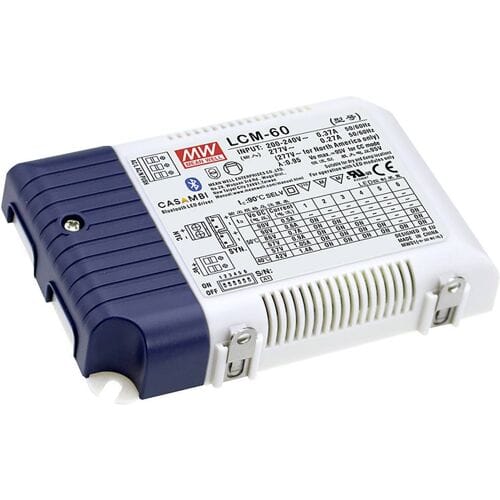 MEAN WELL LCM-60DA2 LED-driver 60.3 W 1.4 A 2 - 90 V 1 stuk(s)