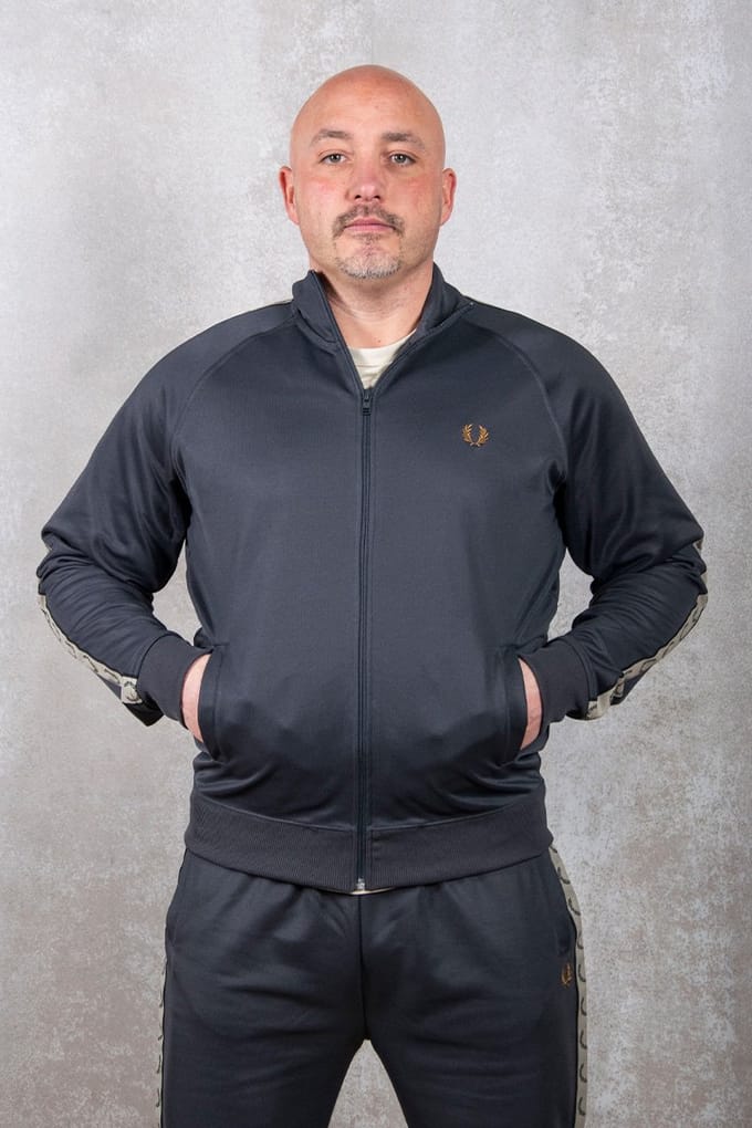 Fred Perry Contrast Tape Track Jacket