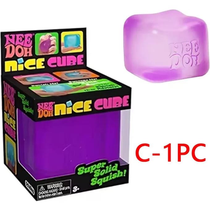 Op voorraad ! ! ! Schylling Needoh Nice Cube Sensorische Fidget Cube Stressverlichting Angst Sensorisch Hulpmiddel Voor Focus Adhd