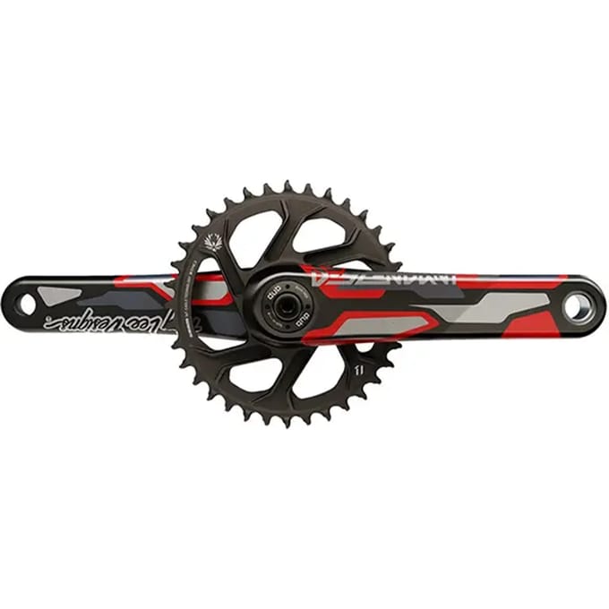 Truvativ Descendant Troy Lee Designs Dh Eagle Dub83 Crankstel Zwart 170 mm / 36t