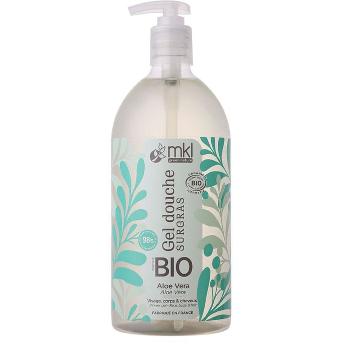 Mkl Douchegel Bio Aloe Vera Pompfl 1l