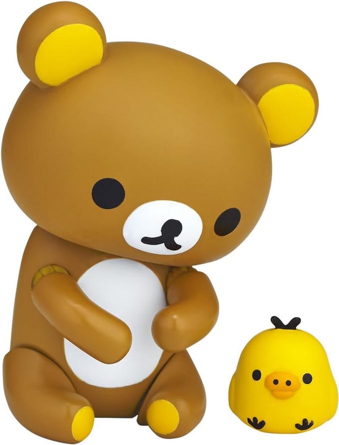 Bewegend Actiefiguur Relax Ca. 70 mm - Poseerbaar en Gemaakt van ABS/PVC