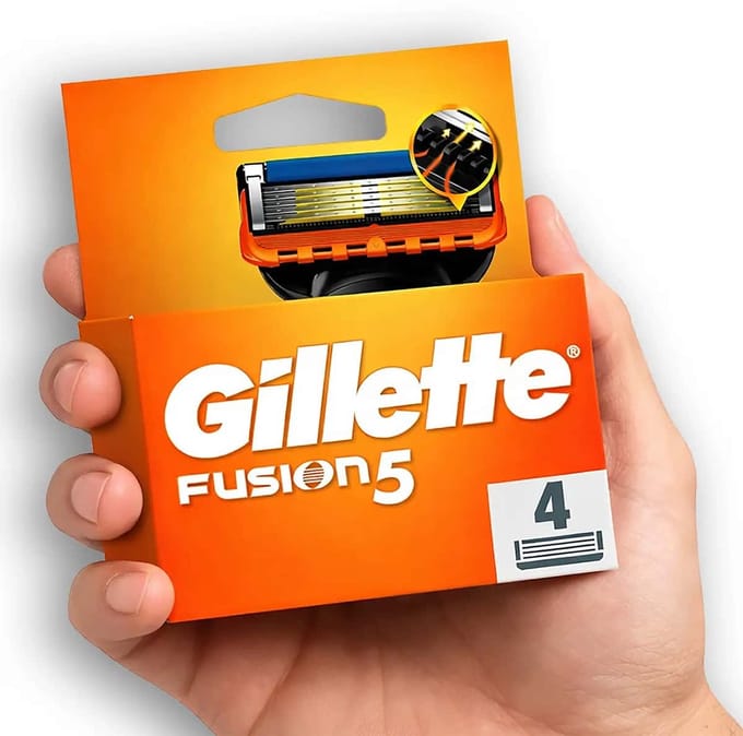 Gillette Fusion 5 - Scheermesjes/Navulmesjes - 4 Stuks