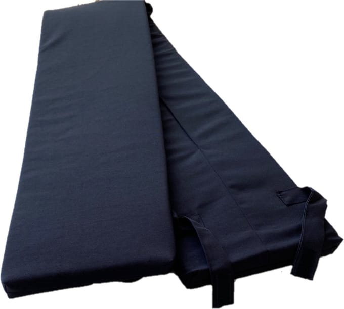 Kussen-picknicktafel- zwart- 180cm- 1 stuk